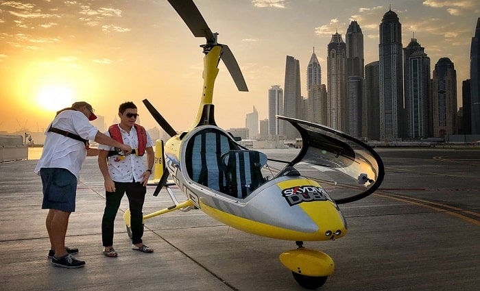 Gyrocopter Flight in Dubai