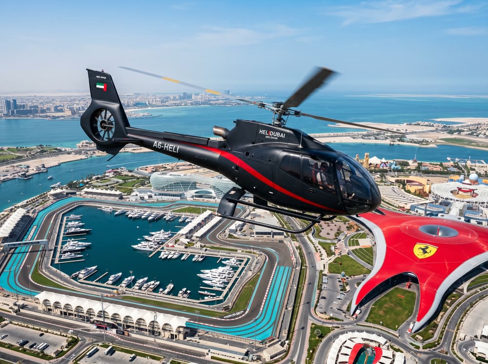 Helicopter Ride in Abu Dhabi